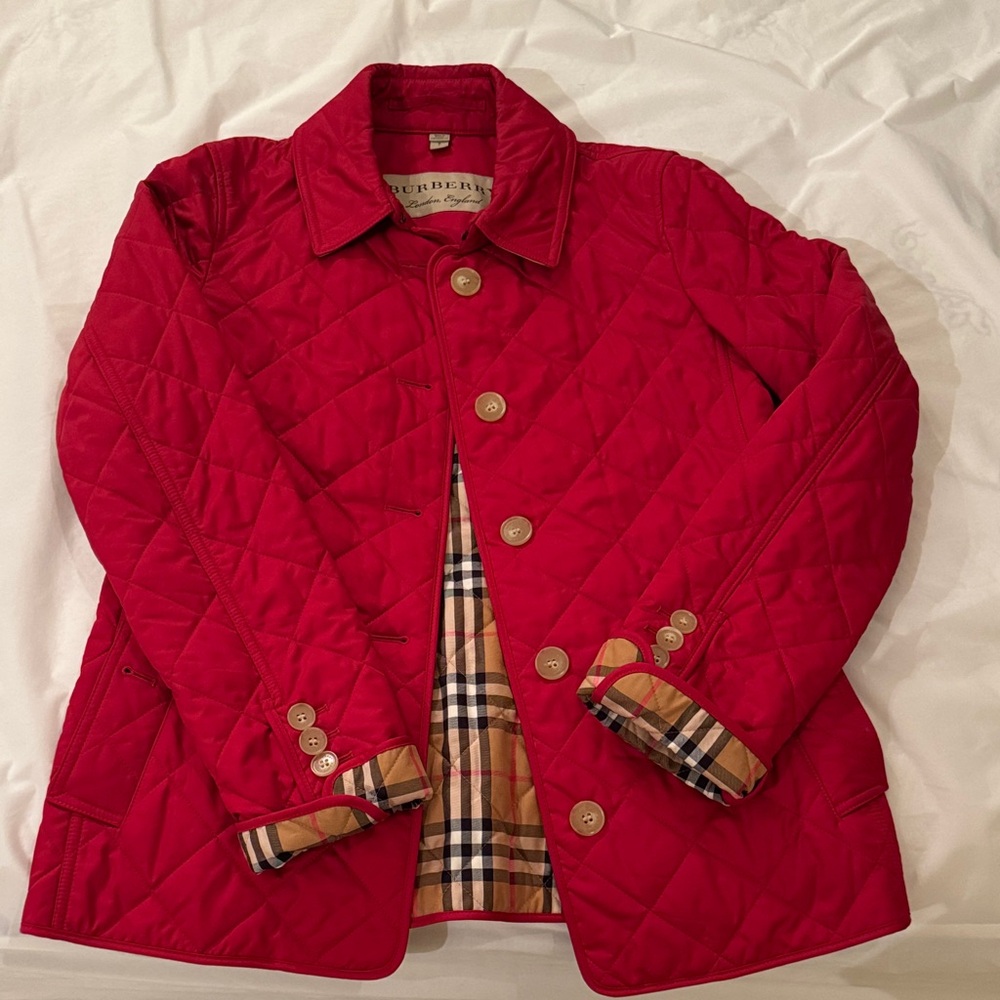 Burberry Women’s Scarlet Quilted Puffer Jacket